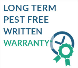 Long Term pest free written warranty